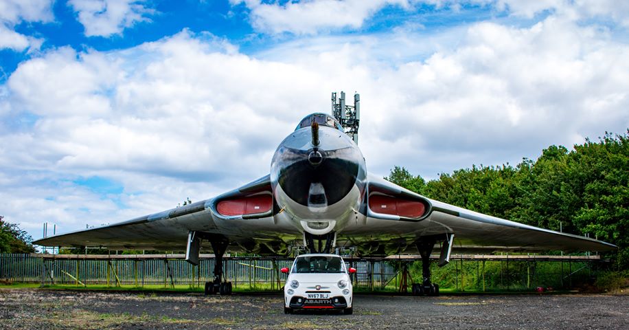 Abarth under the Vulcan