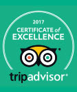 Tripadvisor Certificate of excellence 2017